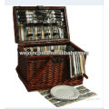 2014 Natural Wicker Picnic Basket for Sale